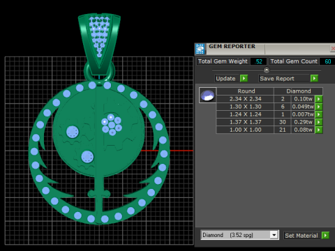 Mechanical pendant Modelo de impresión 3D