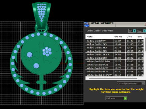 Mechanical pendant Modelo de impresión 3D