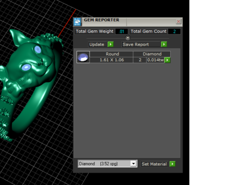 Cat gold ring 3D Принт Модель