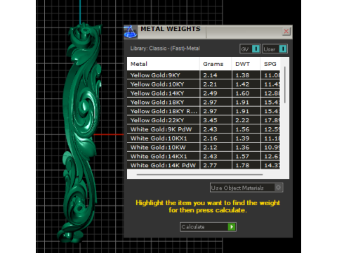 Scroll bangle bracelet 3D 打印模型