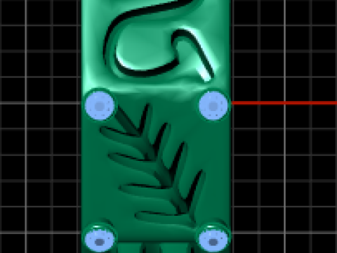 Arabic calligraphy ring 3D Принт Модель