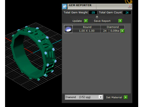 Arabic calligraphy ring 3D Print Model