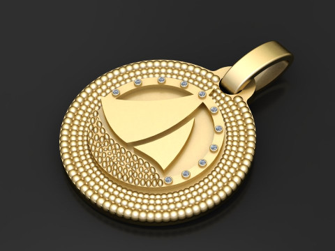 Sailboat pendant 3D Druckmodell