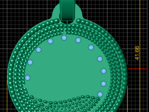 Sailboat pendant 3D Druckmodell