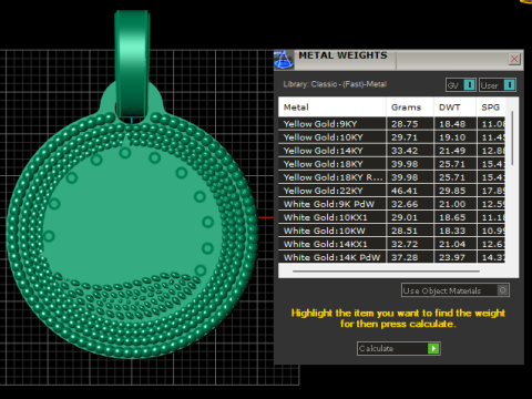 Sailboat pendant 3D Druckmodell