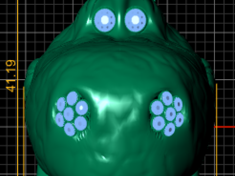 Crocodile pendant Modelo de Impressão 3D