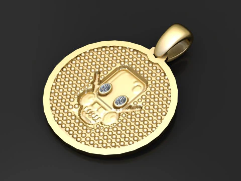 Robot pendant 3D Print Model