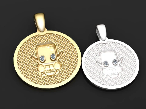Robot pendant 3D Print Model