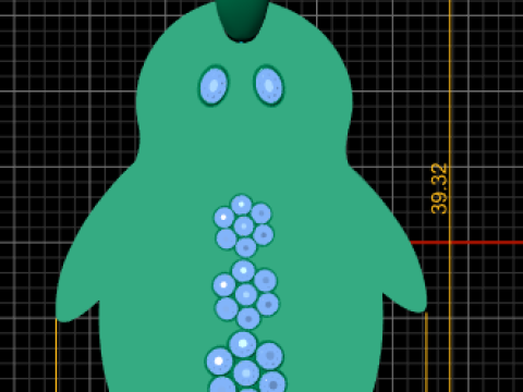 Penguin pendant 3D Druckmodell