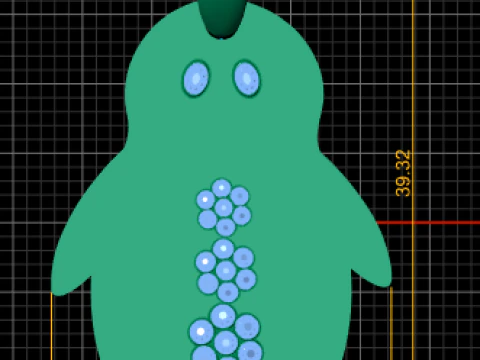 Penguin pendant 3D Print Model