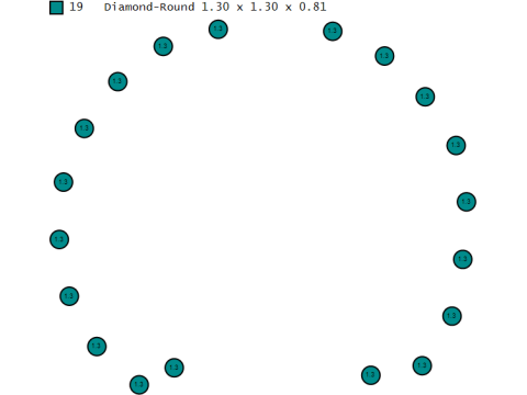美人鱼吊坠 3D 打印模型