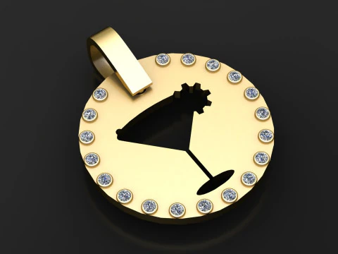 Cocktailhanger 3D printmodel