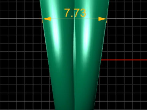 Modern gold ring 3D 打印模型