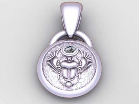Scarab pendant 3D Print Model