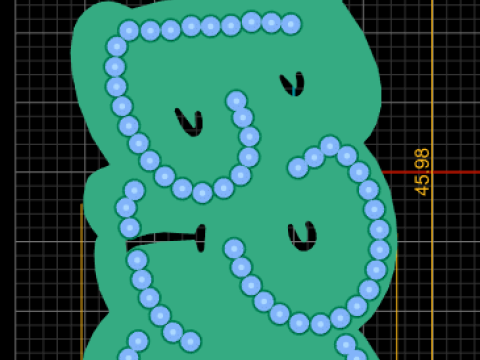 Gold bear pendant 3D Print Model