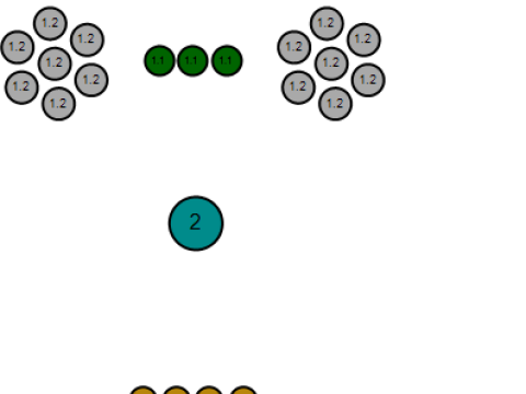 Gold floral pendant 3D Print Model