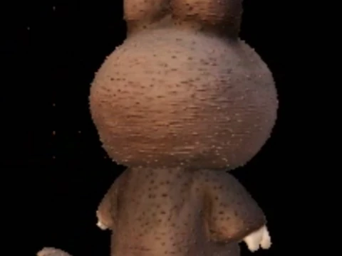 3D Bunny Toy 3D Print Model