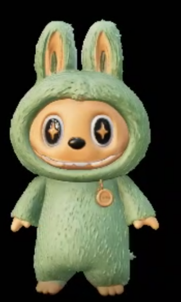Cute Bunny Character Model Cetak 3D .c4d .max .obj .3ds .fbx .stl .blend