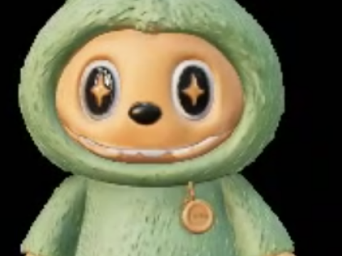 Cute Bunny Character 3D Print Model