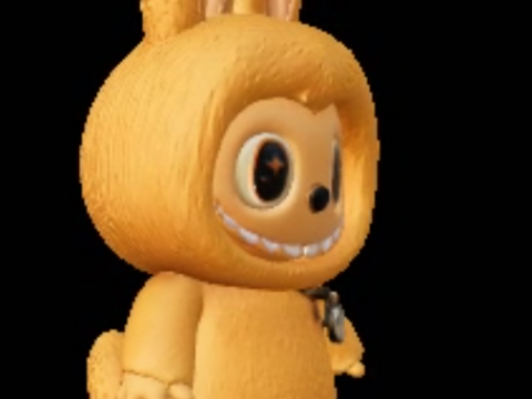 Chibi Bunny Toy 3D Принт Модель
