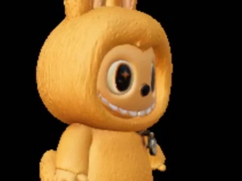 Chibi Bunny Toy 3D Print Model