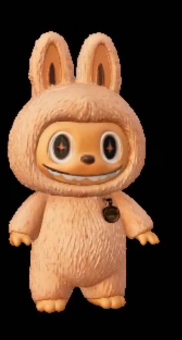3d Kawaii Bunny Toy 3D Print Model .c4d .max .obj .3ds .fbx .stl .blend 
