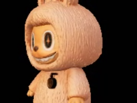 3d Kawaii Bunny Toy 3D प्रिंट मॉडल