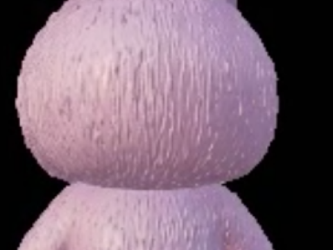 Kawaii Bunny Collectible Modello di stampa 3D