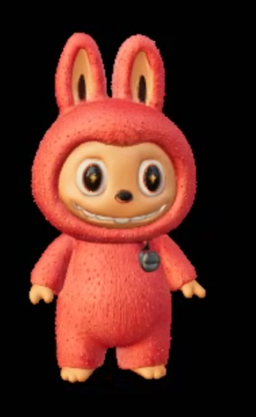 Chibi Bunny Costume Toy 3Dプリントモデル .c4d .max .obj .3ds .fbx .stl .blend