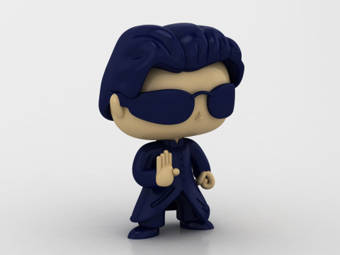 3D Hero Figurine Model do druku 3D