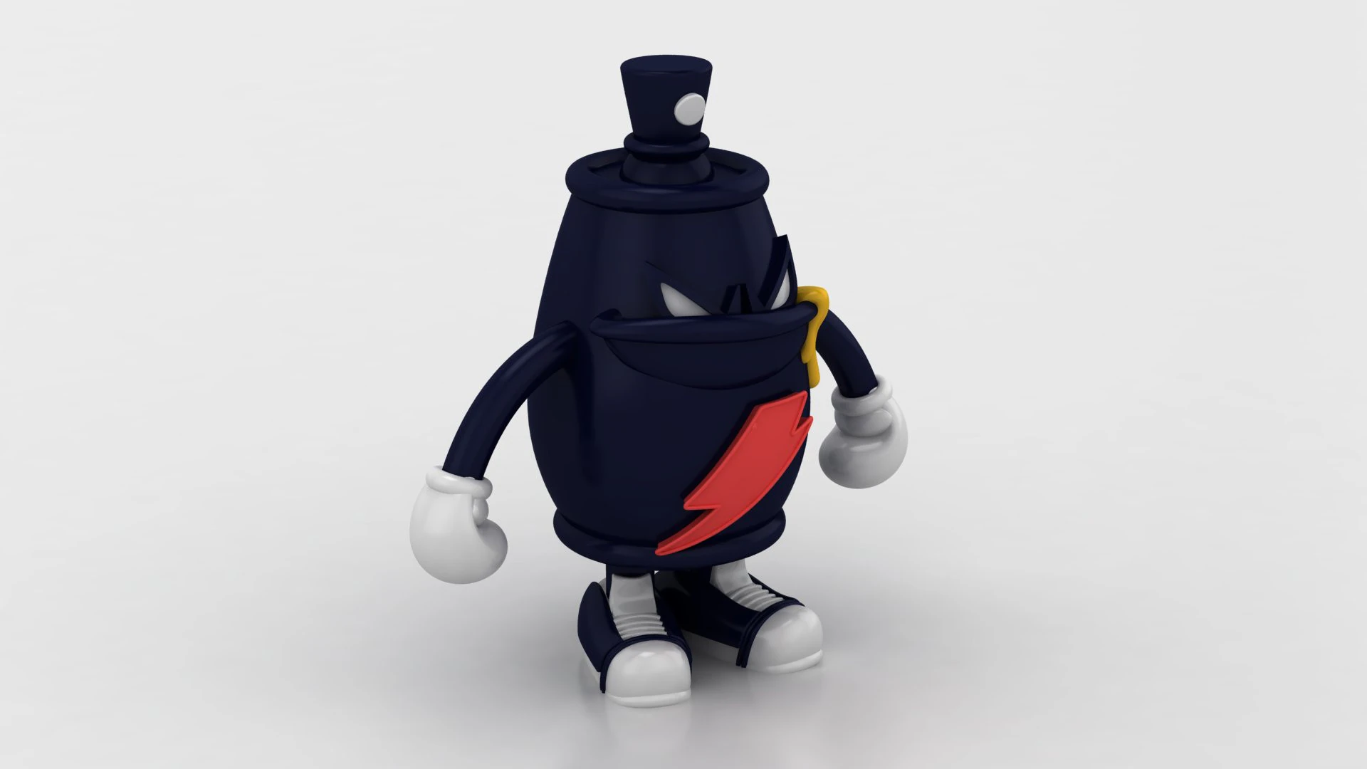 Urban Vinyl Toy 3D Print Model .c4d .max .obj .3ds .fbx .stl .blend 