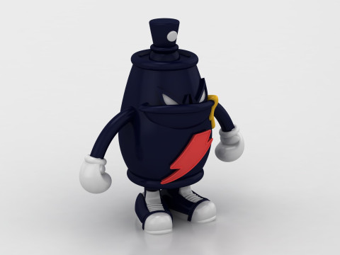 Urban Vinyl Toy Modello di stampa 3D
