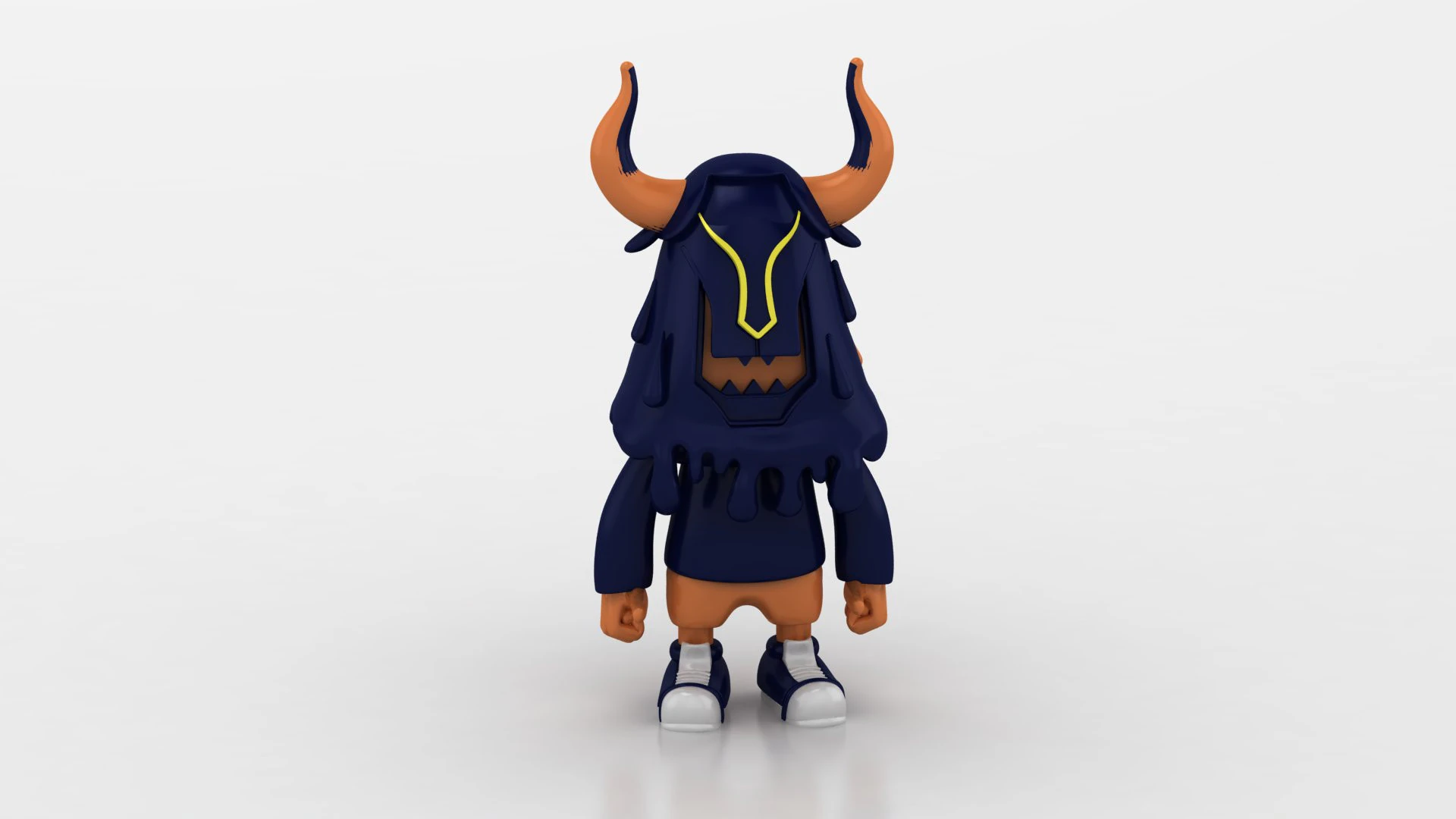Fantasy Creature Figurine 3D Print Model .c4d .max .obj .3ds .fbx .stl .blend