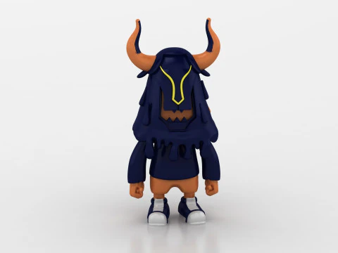 Estatueta de criatura fant&aacute;stica Modelo de Impressão 3D