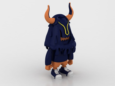 Fantasy Creature Figurine Model do druku 3D