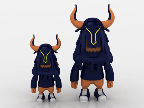 Fantasy Creature Figurine 3D Print Model