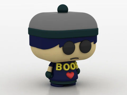 3D Chibi Heykelcik 3D Baskı Modeli