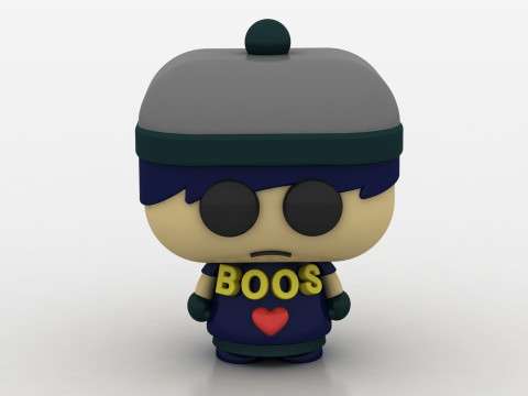 3D Chibi Figurine 3D Baskı Modeli