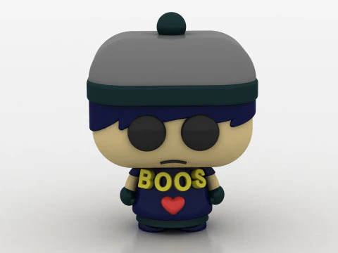 3D Chibi Figurine 3D Print Model