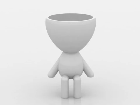 3डी प्रिंट करने योग्य पेन होल्डर 3D प्रिंट मॉडल