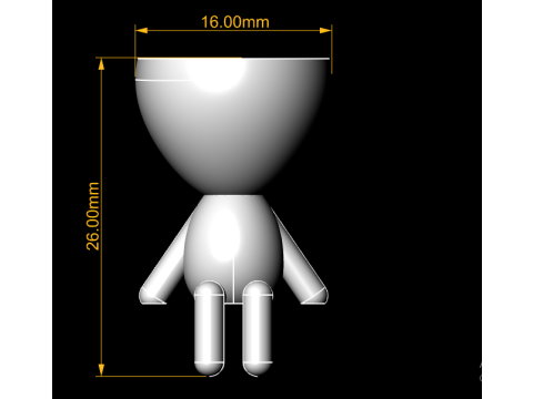 3D Printable Pen Holder 3D Print Model