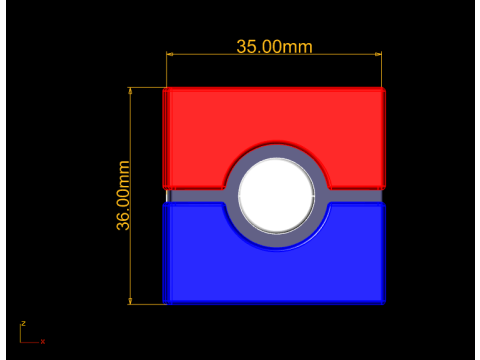 Pokeball Planter 3D Print Model