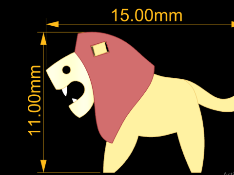 Low Poly Animal Toy Model Cetak 3D