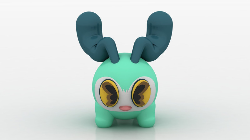 Fantasy Creature Figurine Model do druku 3D .c4d .max .obj .3ds .fbx .stl .blend