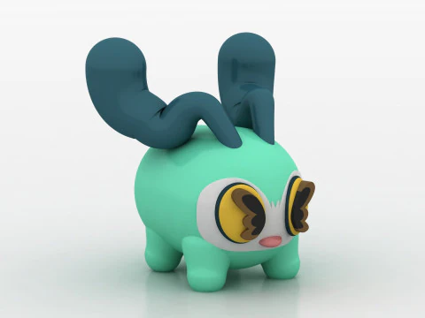 Fantasy Creature Figurine 3D Print Model