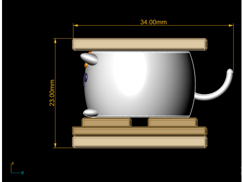 Kawaii Cat 3D Принт Модель
