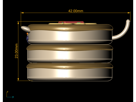 Kawaii Pancake 3D 打印模型