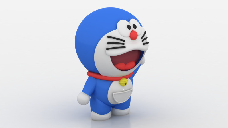 3D cartoon character Model Cetak 3D .c4d .max .obj .3ds .fbx .stl .blend 