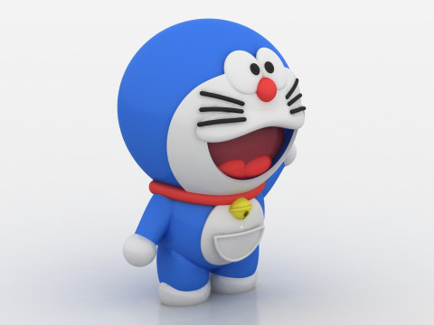 3D cartoon character 3D प्रिंट मॉडल
