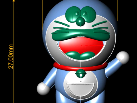 3D cartoon character 3D Print Model